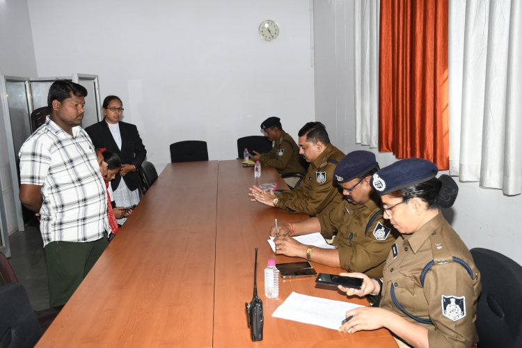 Public Grievances Heard in S.P. office During Jan Sunwai