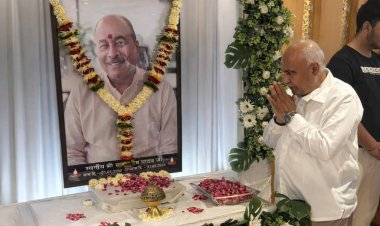 सियासत के साए में ग़म मप्र बीजेपी सदर खंडेलवाल का ताज़ियती दौरा