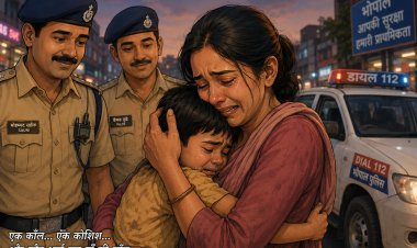 भोपाल की गलियों में भटकता बचपन और डायल 112 सायरन की गोद में लौटी एक माँ की साँस!