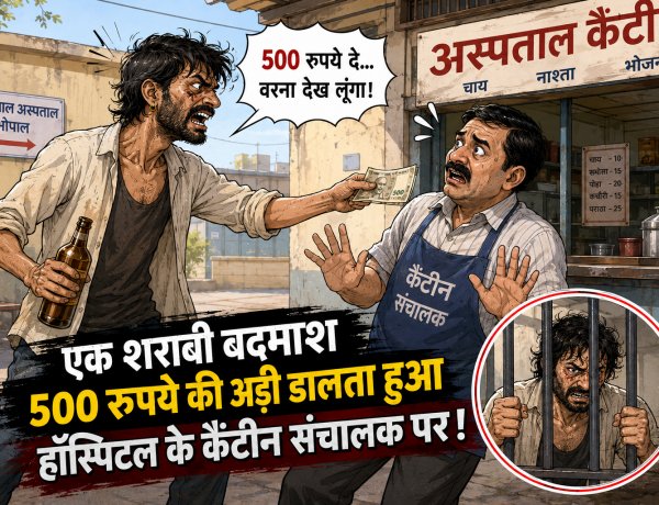 भोपाल के थाना चूनाभट्टी में गिरफ़्तार हुआ दशरथ, मगर फ़रार अब भी कई सवाल हैं!!